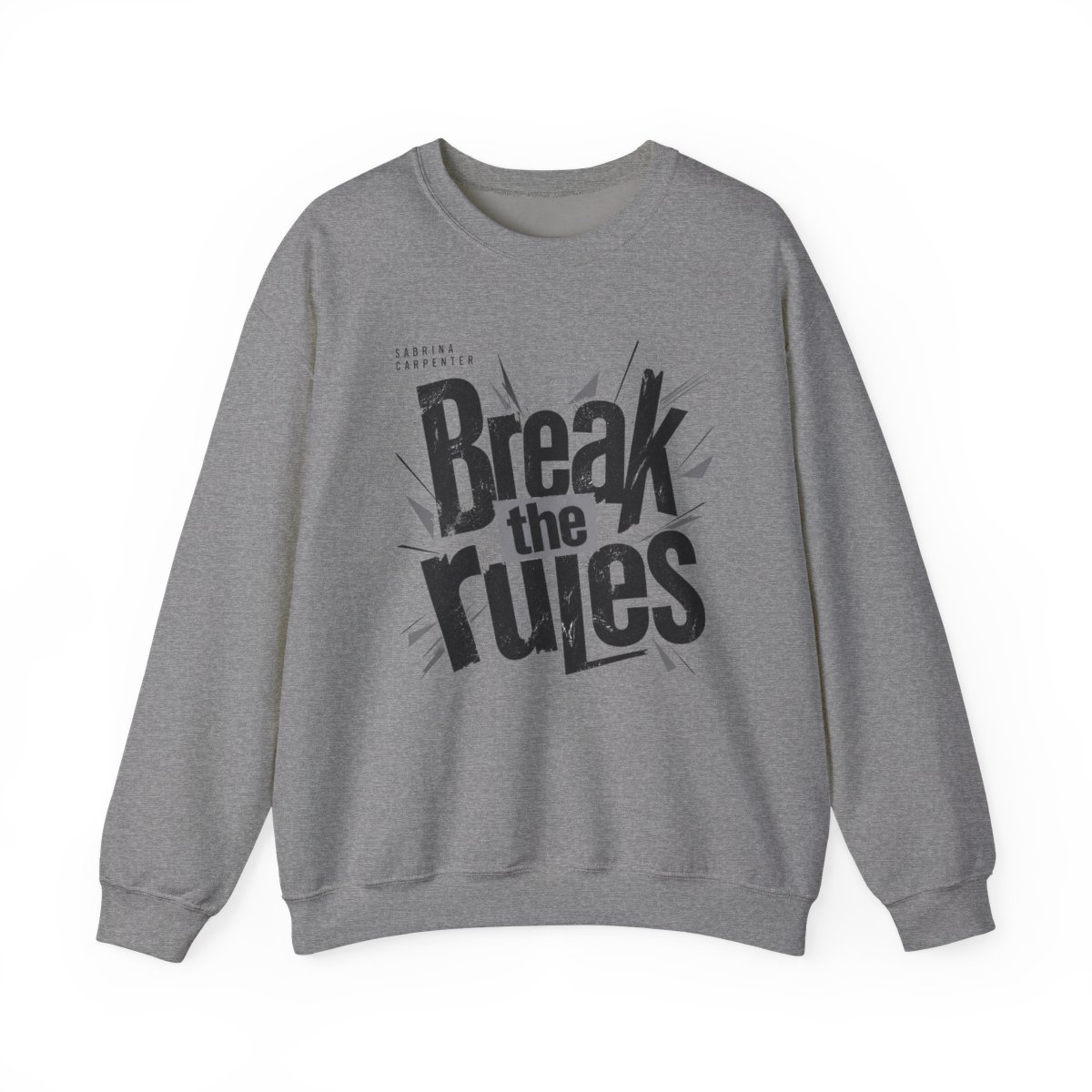 Sabrina Carpenter "Break the rules" Crewneck - alternate angle 2, merchandise