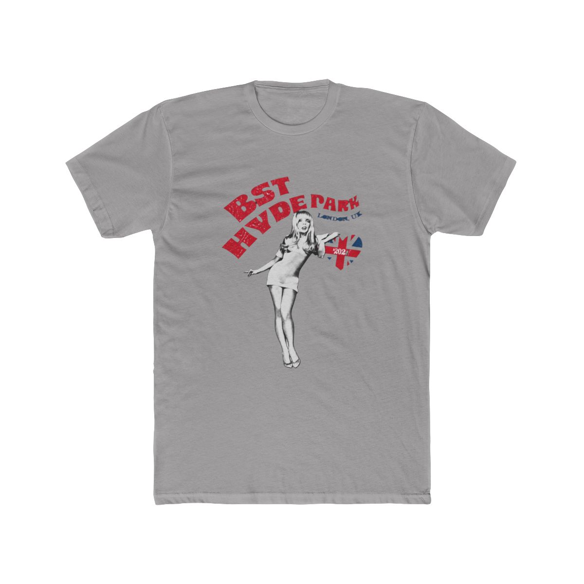 Sabrina Carpenter BST Hyde Park London Tour 2025 T Shirt - alternate angle 3, merchandise