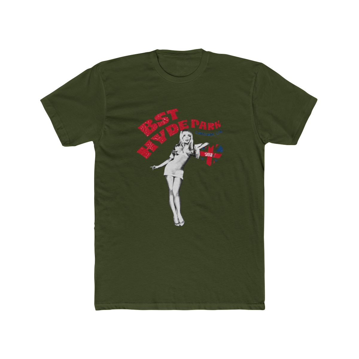 Sabrina Carpenter BST Hyde Park London Tour 2025 T Shirt - alternate angle 4, merchandise