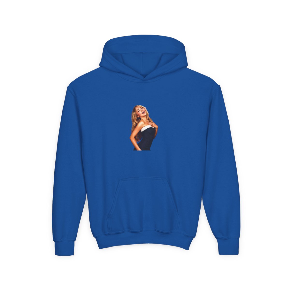Sabrina Carpenter Pink Coquette American Flag Kids Hoodie - alternate angle 5, merchandise